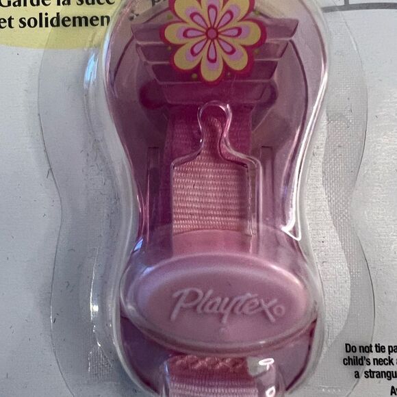 Playtex Pacifier Holder with Easy to Use Clip 0-24 mos. NIB - Picture 2 of 4